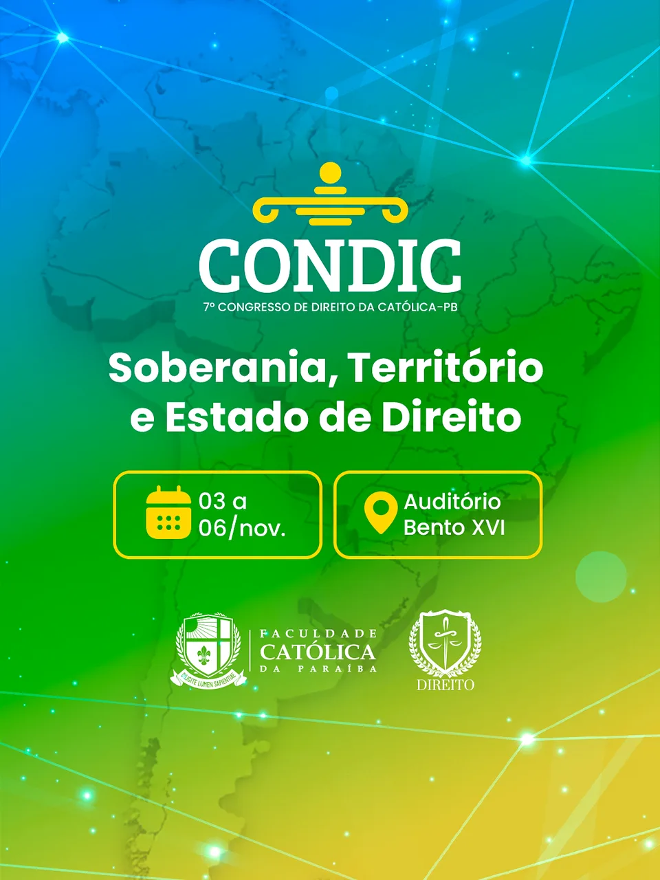 Cartaz do evento 7º CONDIC